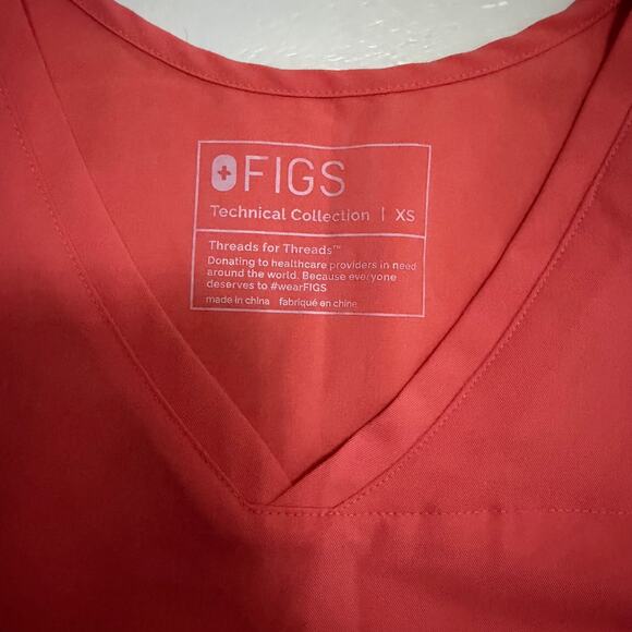Figs scrub top pink sz XS PO# 1759 nurse medical - Picture 6 of 10